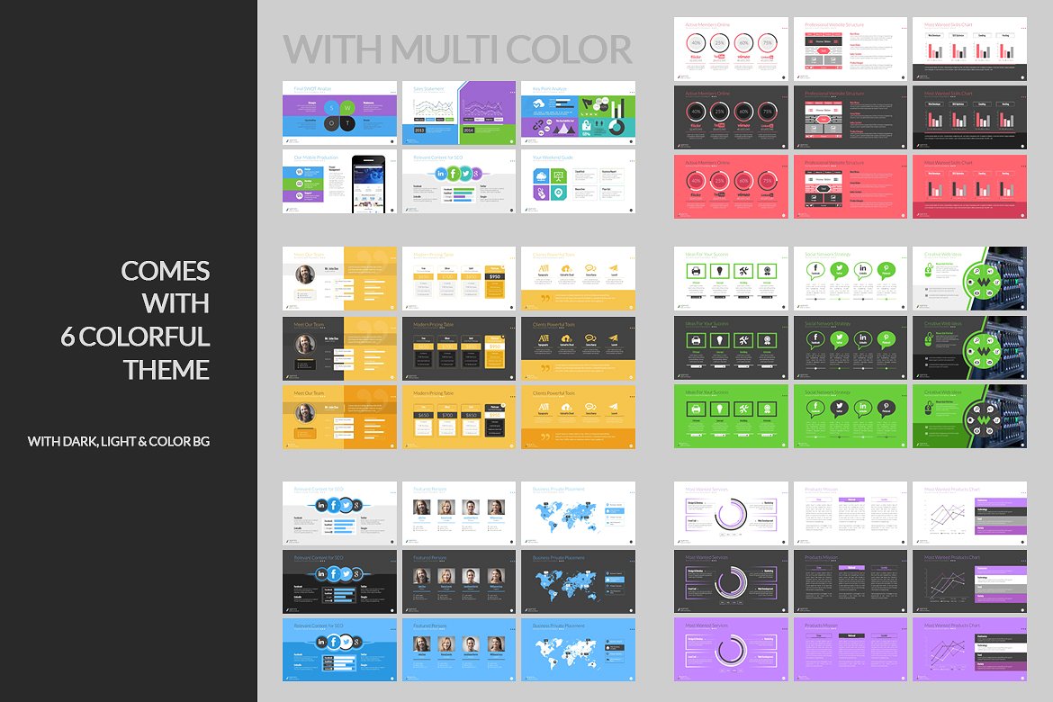 极简主义多用途的商业化PPT模板下载[pptx]插图(4)