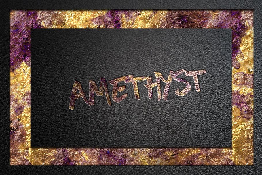 创意水彩金箔PS图层样式[1.1GB] Watercolor and Gold Layer Styles PS插图(2)