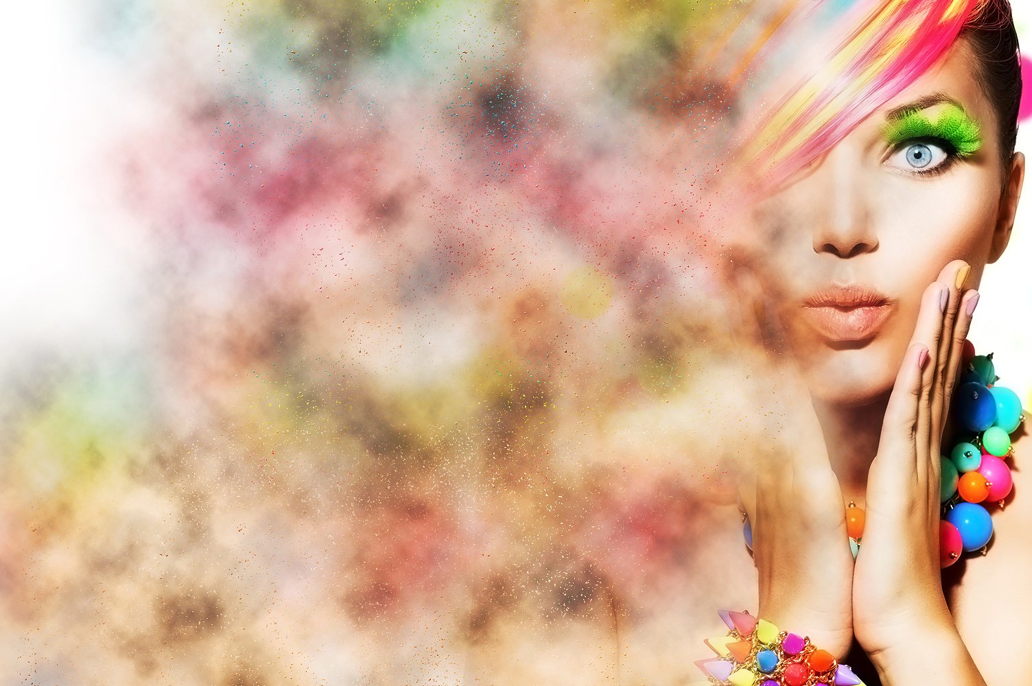 炫酷逼真色散消失效果PS动作 Dispersion Actions Bundle插图(2)