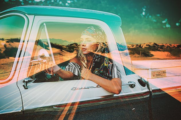 炫酷多重曝光效果照片处理PS图层样式 Hype | Multiple Exposure FX插图(10)