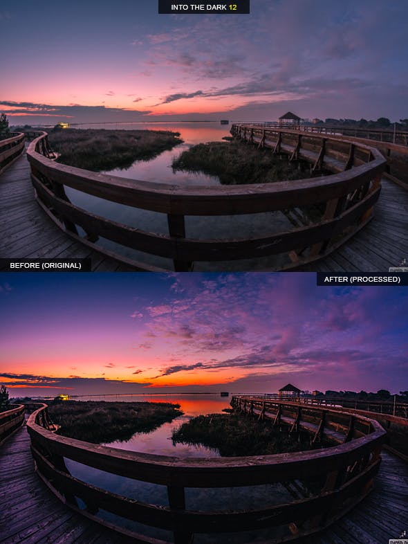 19个夜景摄影照片后期处理LR调色预设 19 Into The Dark Lightroom Presets插图(11)