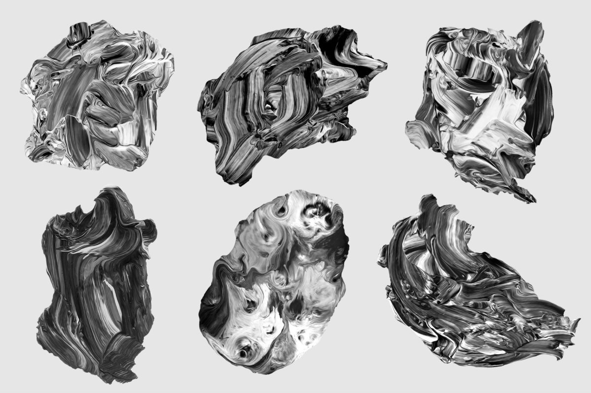 创意抽象纹理系列：抽象液态画工具包（纹理、模板、笔刷&教材）Abstract Paint Toolbox [3.12GB]插图(13)