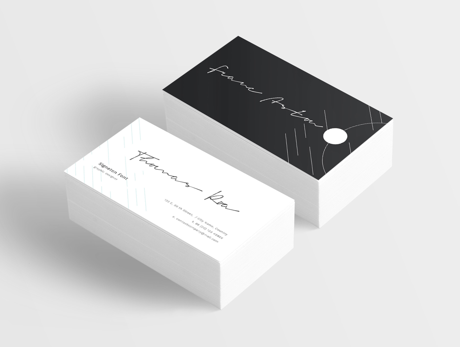 素材库下午茶:手写连笔个性签名字体素材库精选素材插图(2)