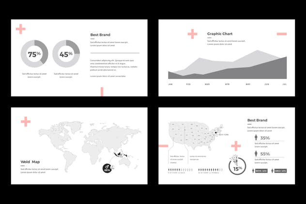 极简主义风格时尚行业适用PPT幻灯片模板 Minimal Fashion PowerPoint插图(13)