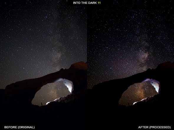19个夜景摄影照片后期处理LR调色预设 19 Into The Dark Lightroom Presets插图(10)
