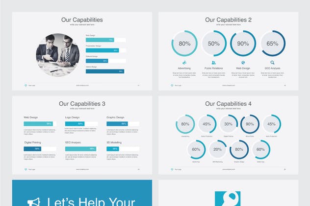 企业宣传多用途主题Keynote模板V.28 Multipurpose Keynote Template V.01插图(3)