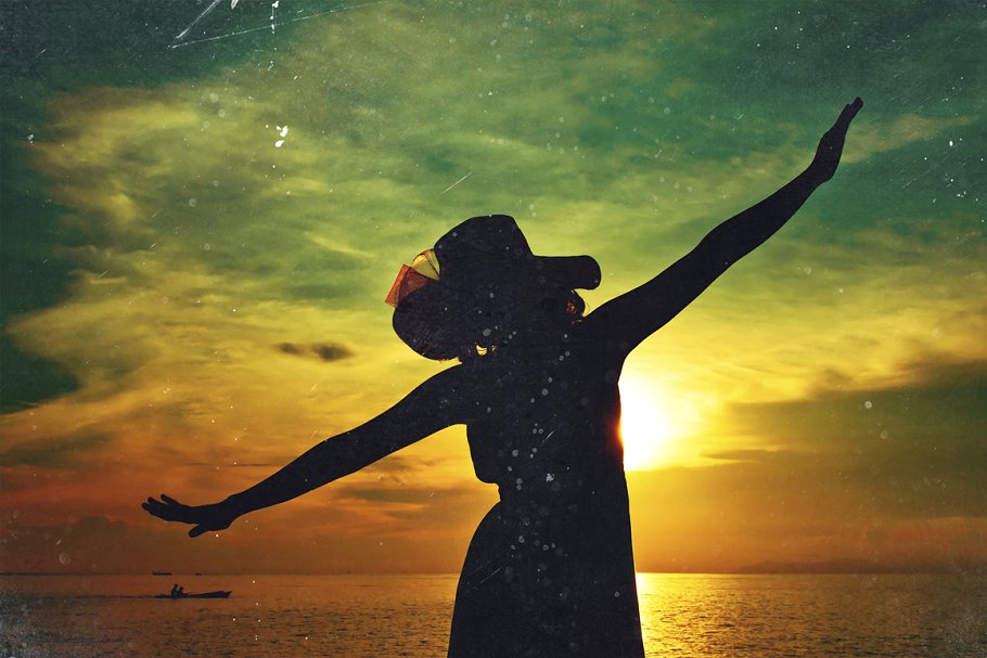 金黄色秋季氛围照片效果PS图层样式 Autumn Effects Set插图(3)