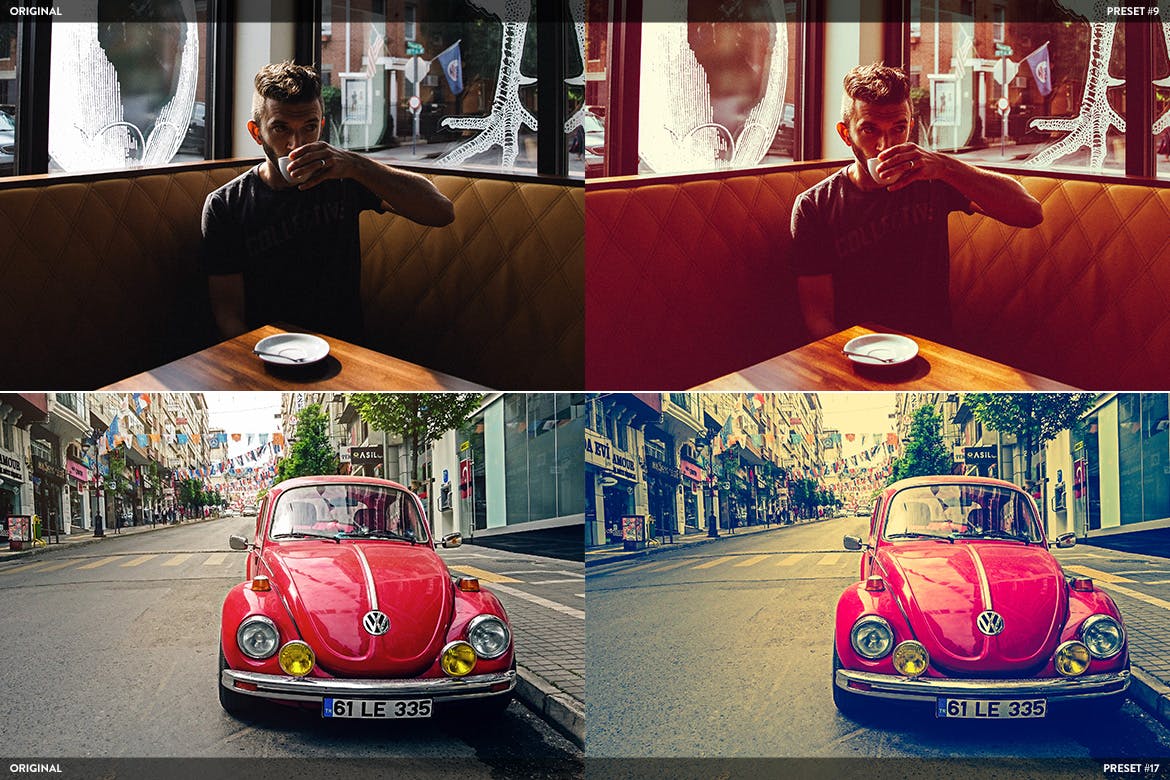 25款复古照片交叉冲洗胶片效果处理PS预设 Cross Processing – 25 Photoshop Presets插图(3)