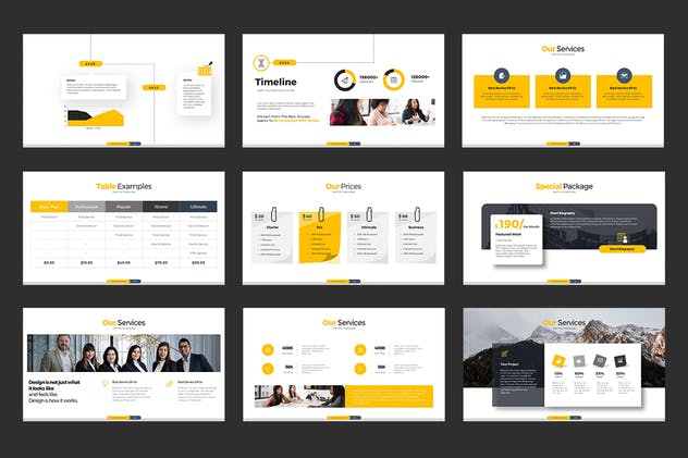 市场营销推广计划工作汇报Keynote幻灯片模板 Marketing Plan Vol 2 Keynote Templates插图(6)