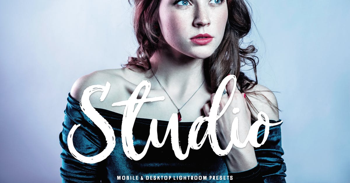 肖像摄影调色必备Lightroom预设 Studio Mobile & Desktop Lightroom Presets插图