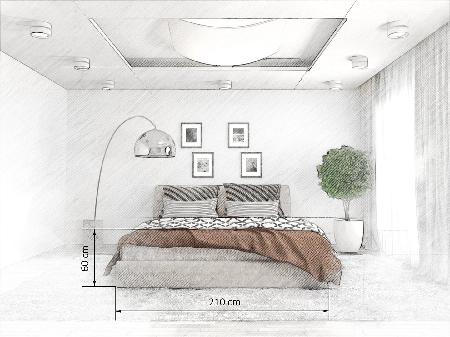 工业建筑设计素描特效照片处理PS动作 Architex CS3+ Photoshop Action插图(7)