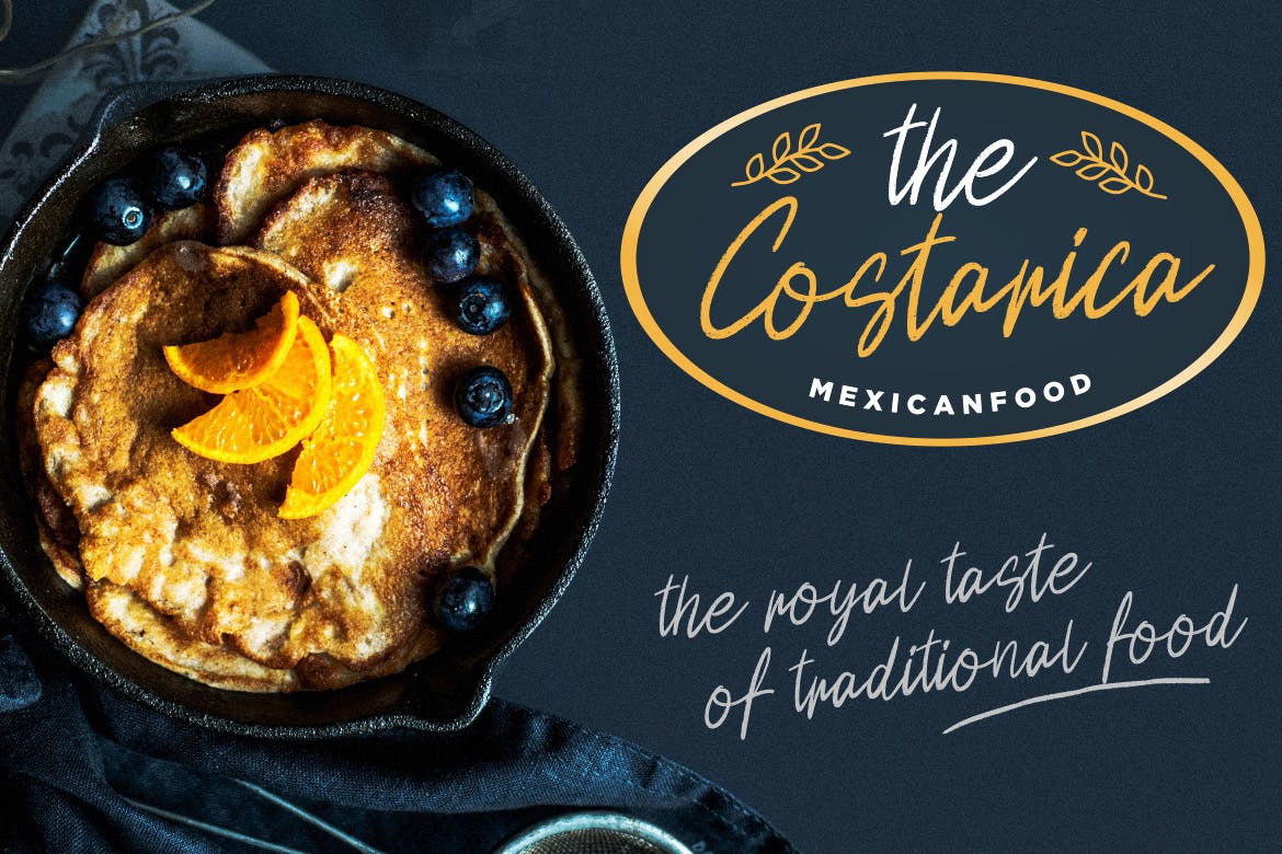 创意英文连体字设计书法字体下载 Laracryf Brush Handwritten插图(4)