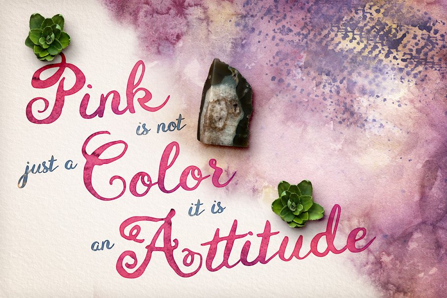 独特华丽法国浪漫主义英文手写字体 Eiffell Brush Script Font + Extras插图(3)