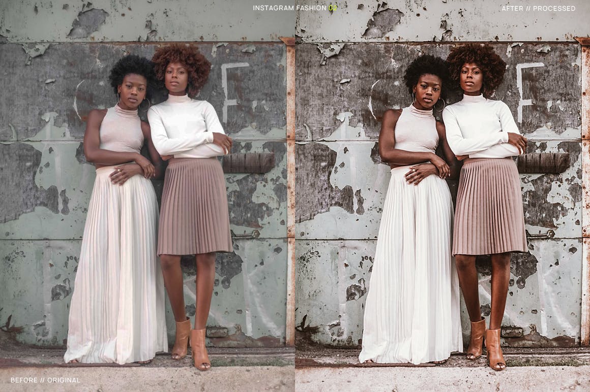 15款Instagram/Blogger照片贴图调色处理素材库精选LR预设 15 Instagram Blogger Lightroom Presets + Mobile插图(2)