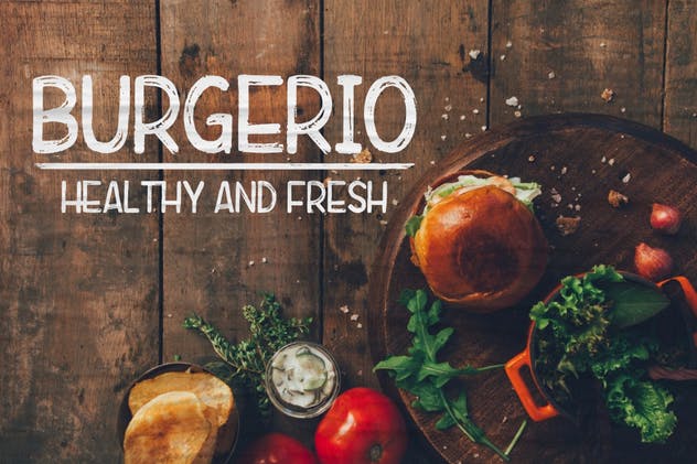 真实画笔笔刷英文书法无衬线字体 Rebrush Typeface插图(5)