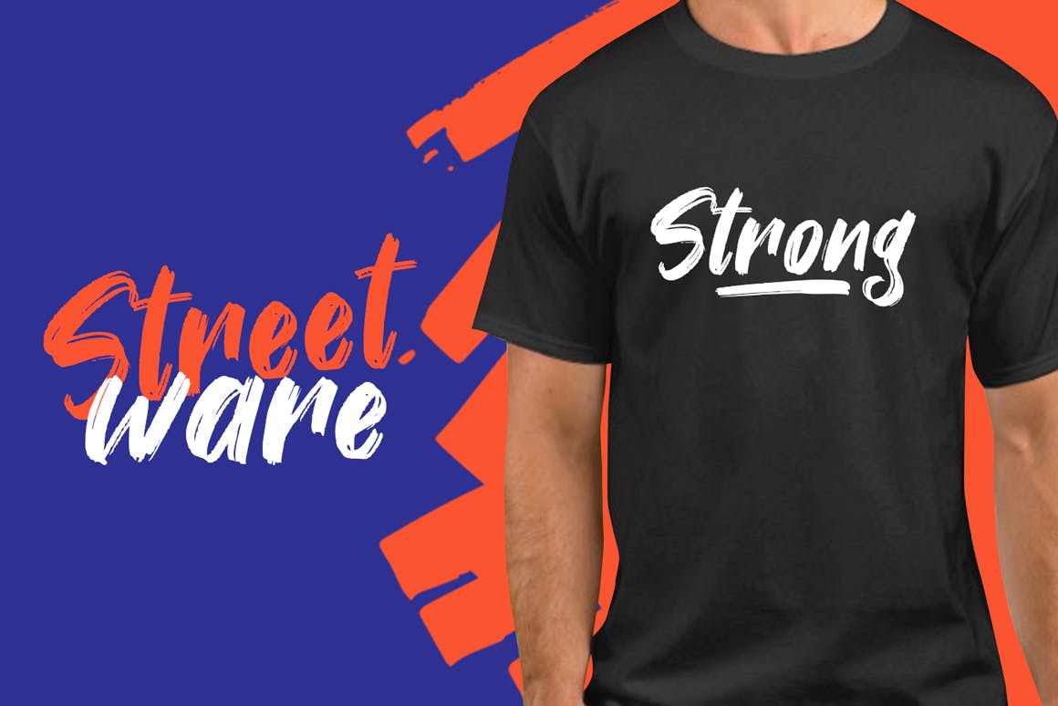 优雅复古英文笔刷字体下载 Youth Power插图(2)