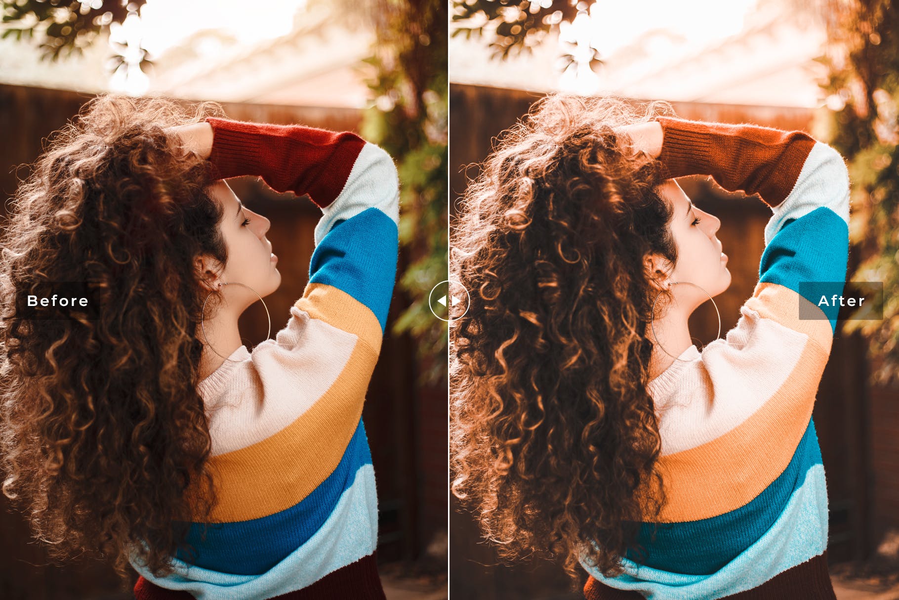 颗粒感/暖色调/褪色风格人像摄影滤镜素材库精选LR预设 Mandarin Mobile & Desktop Lightroom Presets插图(1)