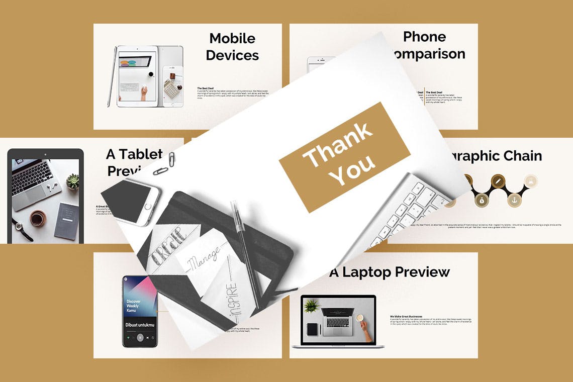 企业宣传介绍Keynote专业幻灯片设计模板 Great Business – Keynote Presentation插图(5)