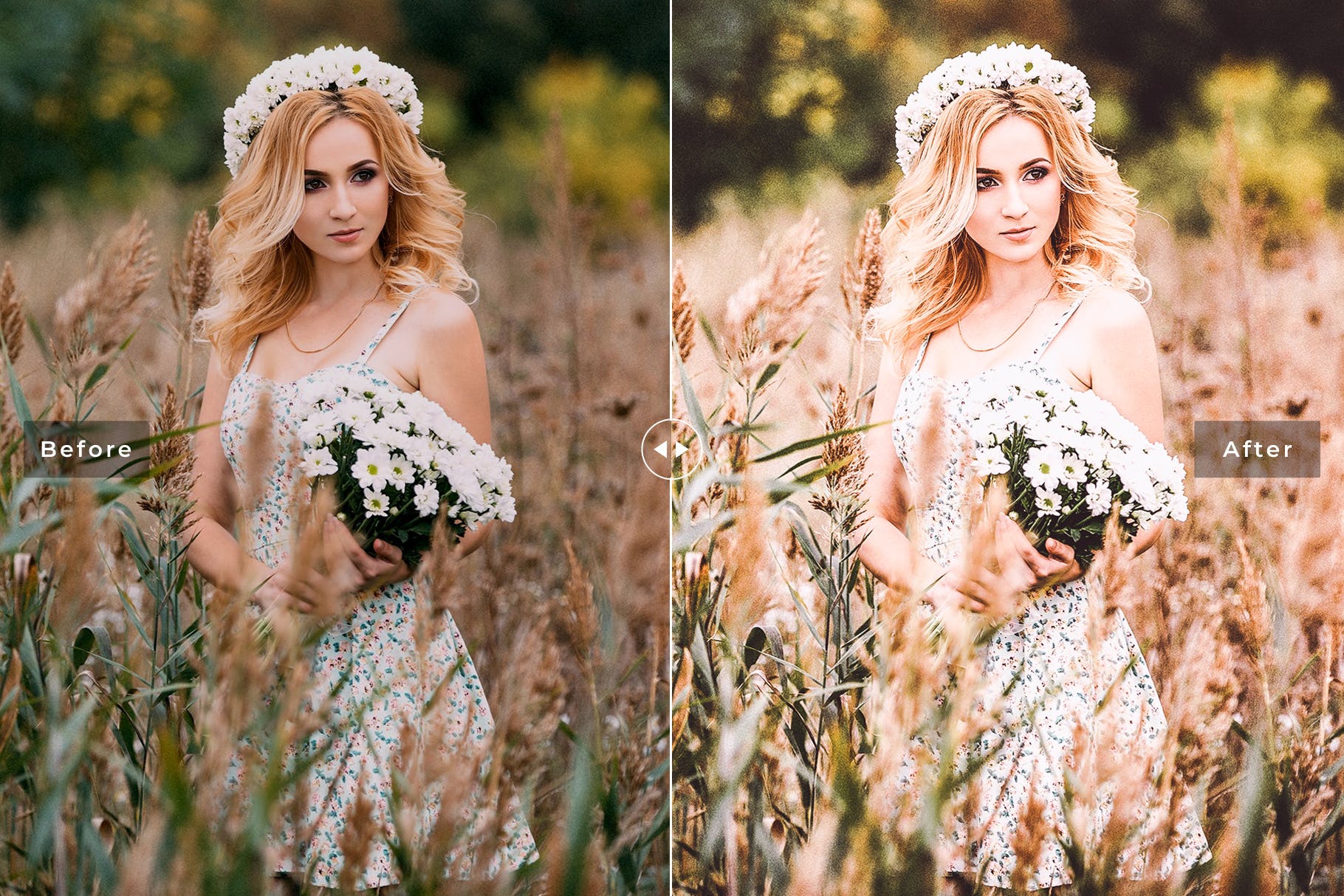 森林/林地摄影暖橙色调照片后期处理素材库精选LR预设 Daiquiri Mobile & Desktop Lightroom Presets插图(3)