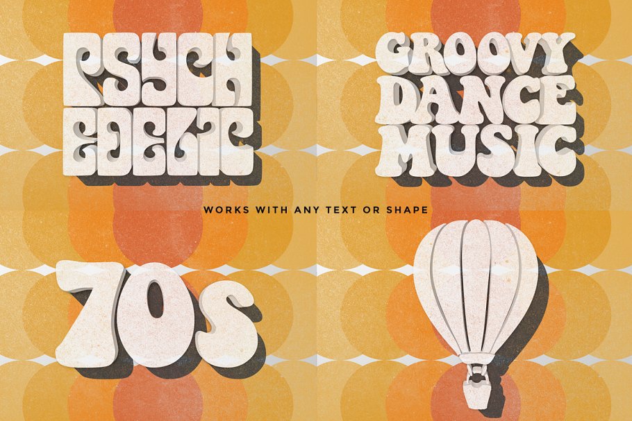 3D文本文字特效合集[1.05GB, 50种效果] 3D Text Effects Bundle Vol.3插图(62)