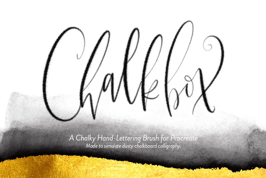 12款 Procreate 专用手写字体笔刷 12 iPad Brushes (For Procreate)插图(4)