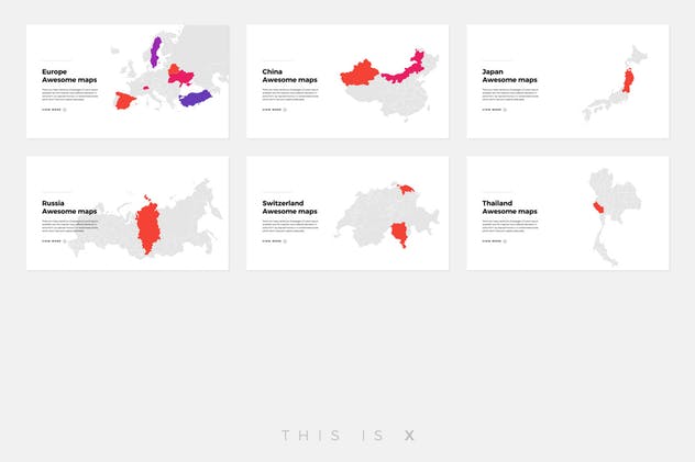 高品质行业趋势分析报告PPT幻灯片模板 The X – Powerpoint Template插图(13)