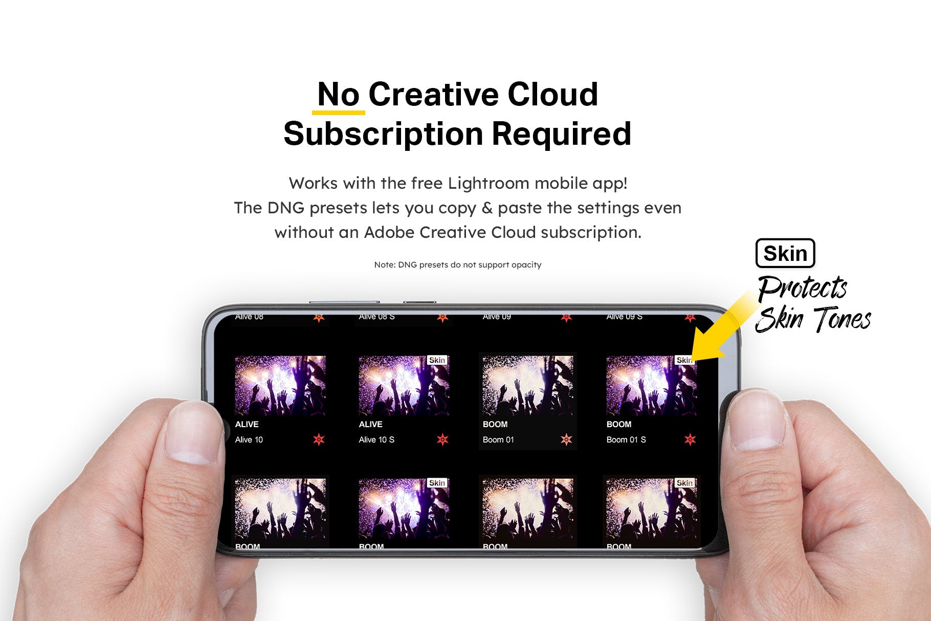 50款音乐节/演唱会等夜间表演场景照片素材库精选LR预设 50 Concert Lightroom Presets LUTs插图(7)