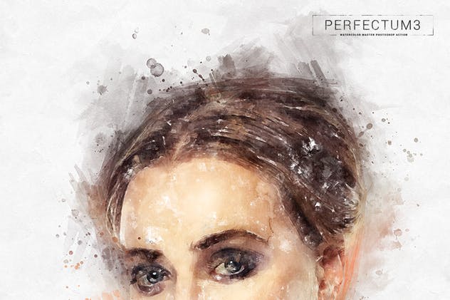 水彩插画大师PS动作 Perfectum 3 – Watercolor Master Photoshop Action插图(11)