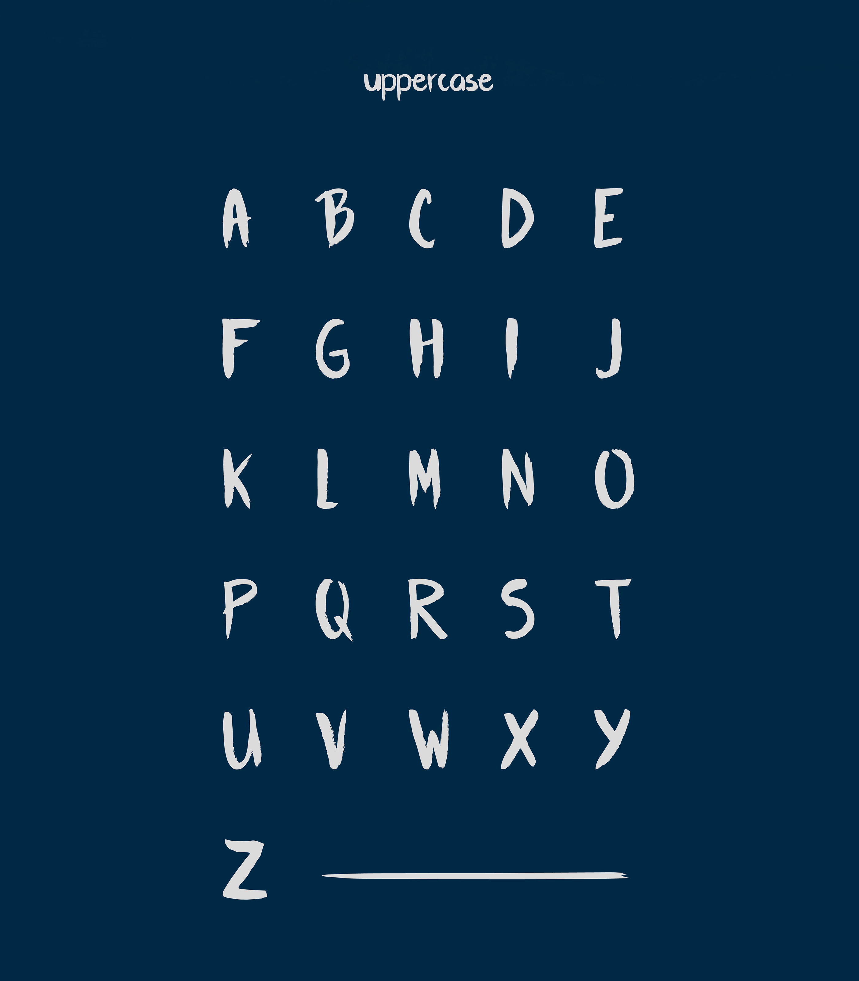 创意广告设计英文画笔手写字体 Flow Brush Font插图(1)