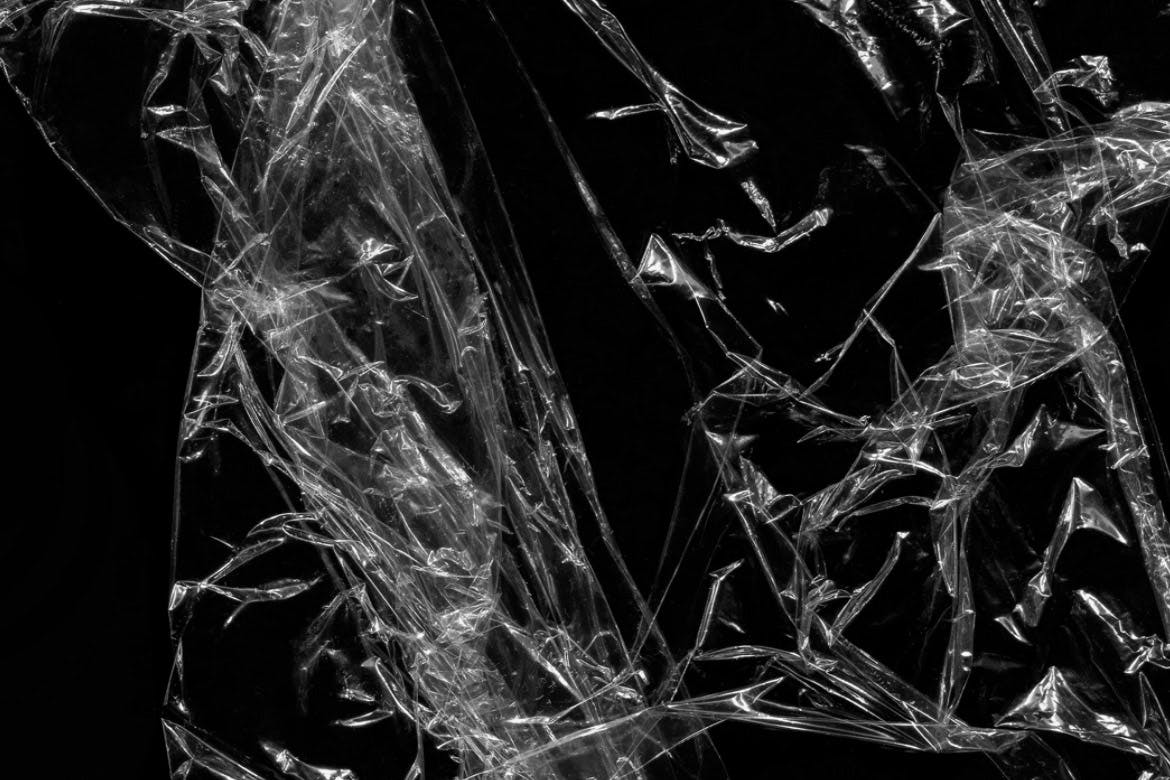 仿真塑料塑胶皱褶效果纹理PS笔刷素材 Plastic Photoshop Stamp Brushes | 01插图(4)