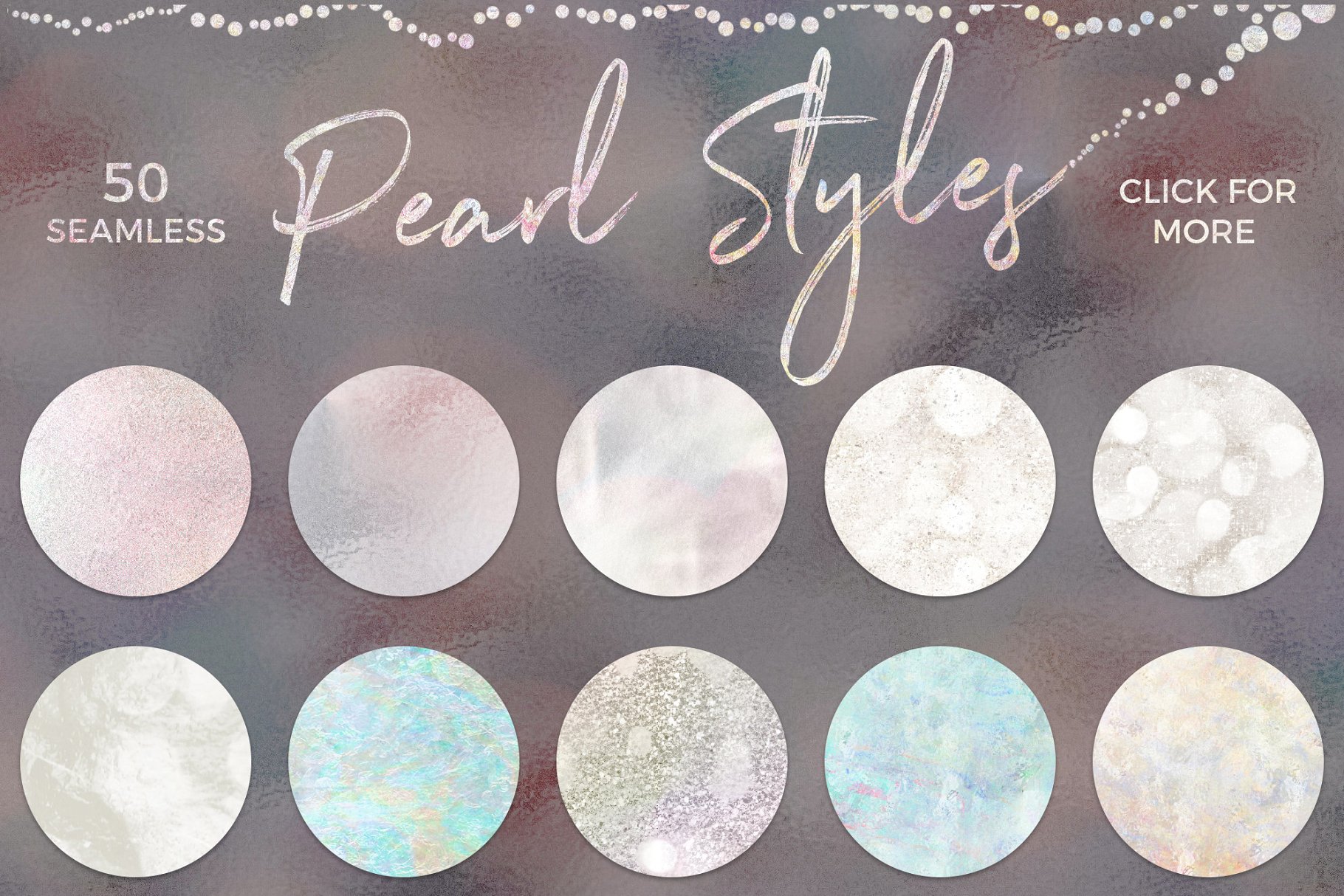 大师级各种配色彩虹图层样式 Iridescence Layer Styles插图(2)