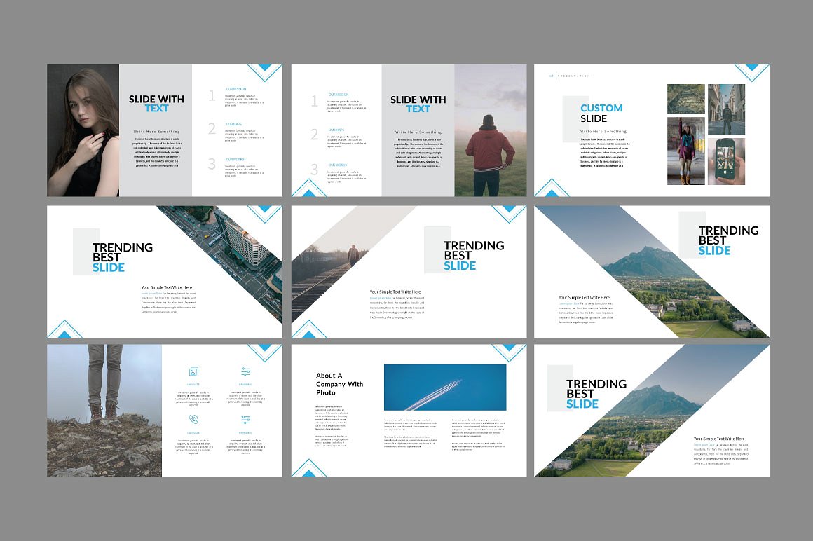 个性的商业PPT模版套装[pptx]插图(1)