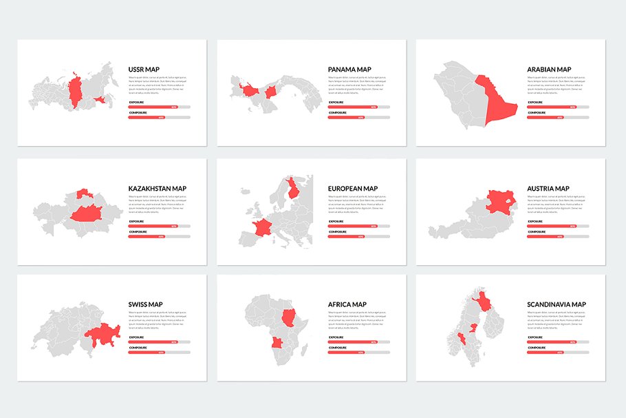 多用途产品服务演示PPT模板 Elegant Powerpoint插图(33)