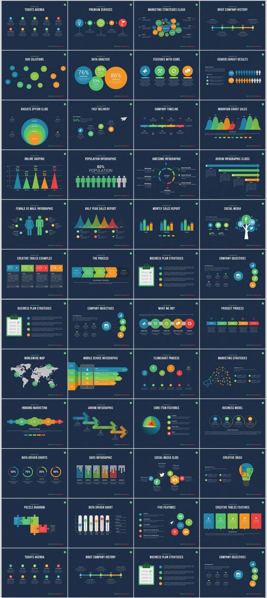 PPT创作者必藏精品 42 Free Slides for Powerpoint / Keynote and Google Slides插图