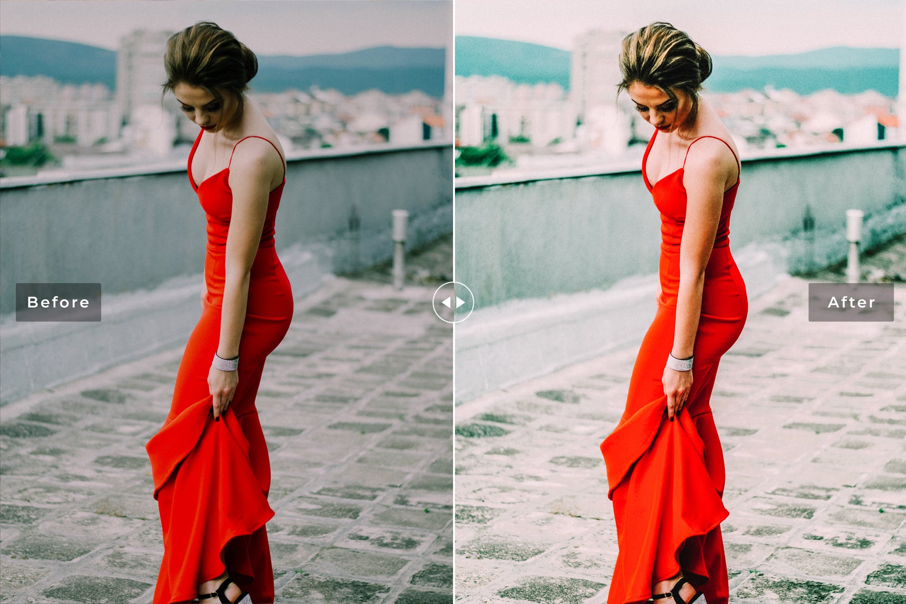 美丽自然饱满暖色调照片风格滤镜素材库精选LR预设 Pomegranate Mobile & Desktop Lightroom Presets插图(2)