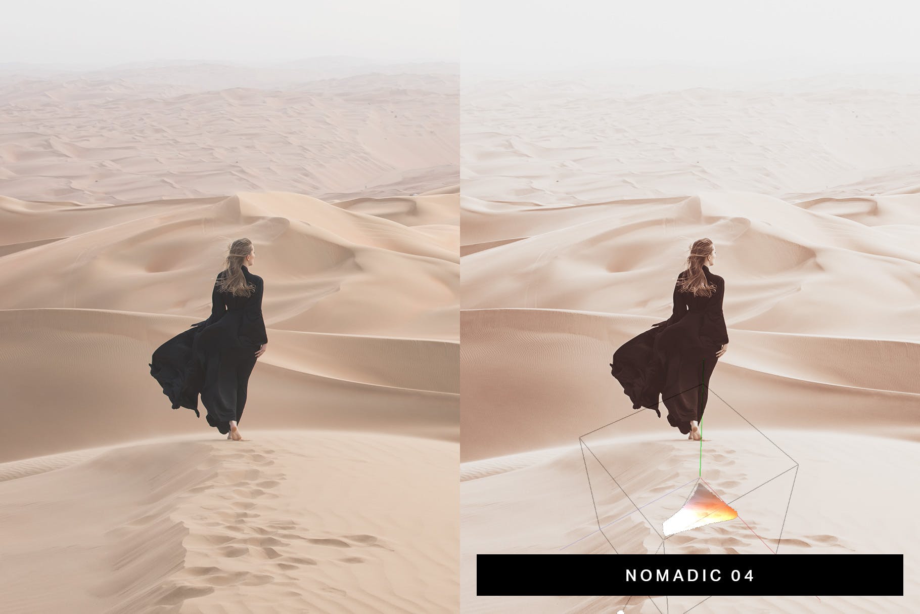 50款沙漠风景摄影调色滤镜素材库精选LR预设 50 Sahara Lightroom Presets and LUTs插图(2)