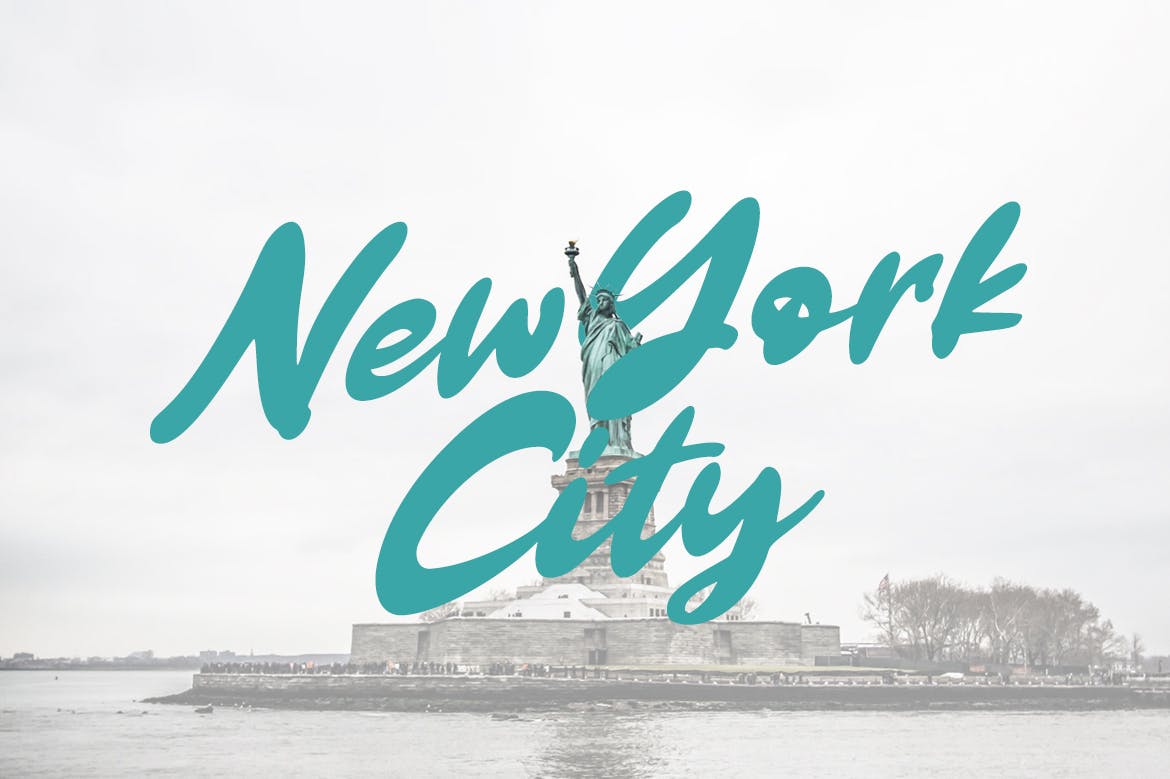 粗体画笔手写英文字体素材库精选 Clarkton – Bold Script Font插图(3)