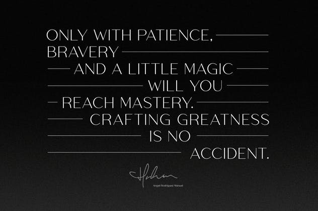 优雅粗细笔画混合英文无衬线字体 Athena – An Elegant Sans Serif插图(3)