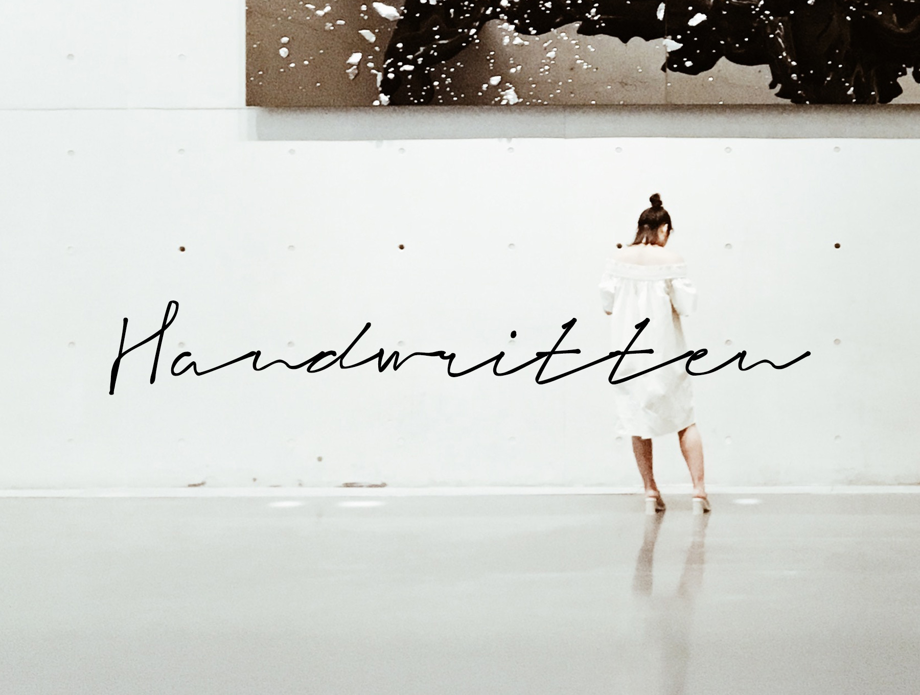 素材库下午茶:手写连笔个性签名字体素材库精选素材插图