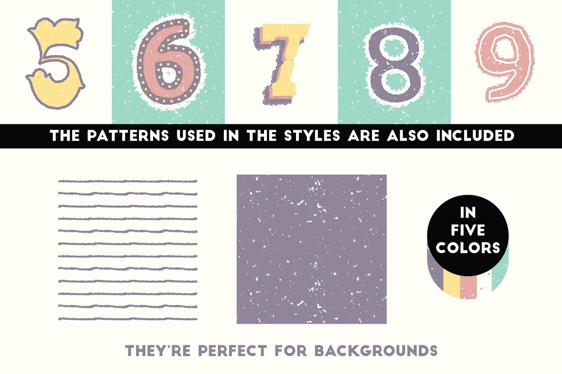 铅笔手绘风格图层样式 The Hand-drawn Pencil Type Tool Kit插图(9)