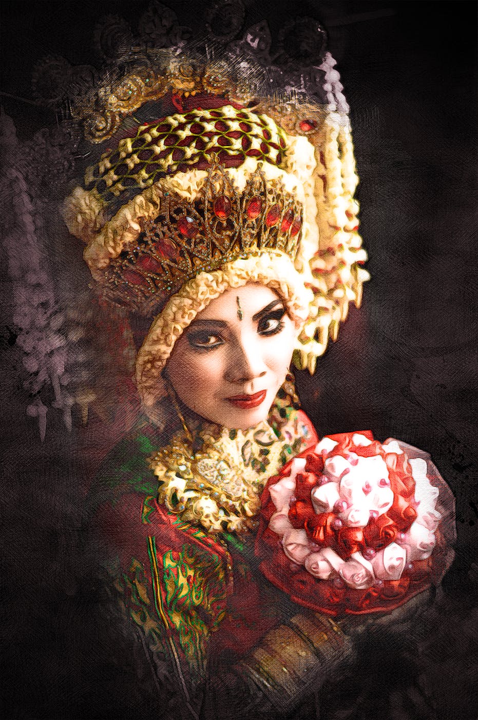 创意彩铅素描绘画效果PS动作 Rough Pencil Sketch CS3+ Photoshop Action插图(5)