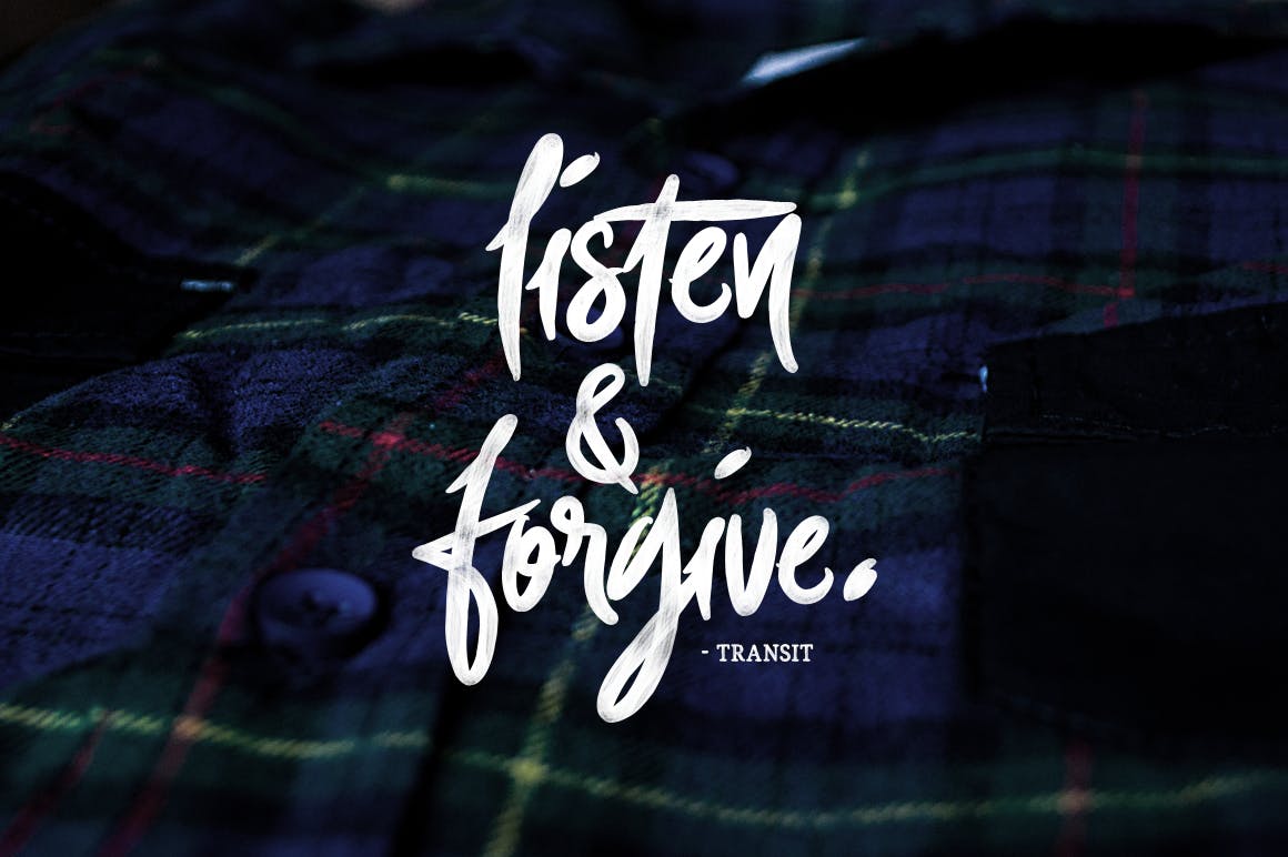 街头涂鸦书法艺术英文字体/字体样式PS动作 Foxing Font + PS Action插图(3)