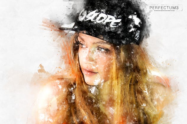 水彩插画大师PS动作 Perfectum 3 – Watercolor Master Photoshop Action插图(10)