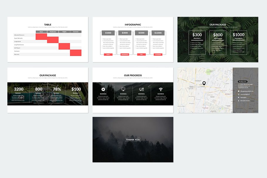 多用途产品服务演示PPT模板 Elegant Powerpoint插图(39)