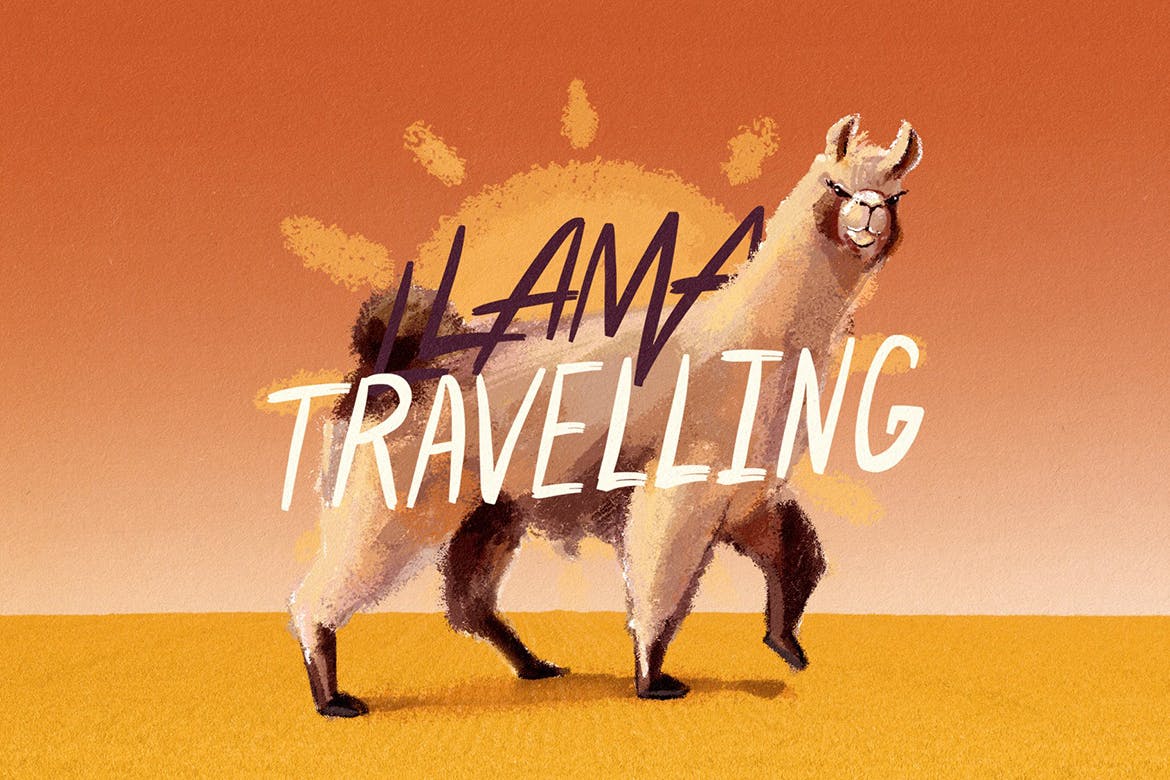 Affinity Designer软件矢量绘画笔刷下载 Hand Drawn Brushes for Affinity Designer插图(4)