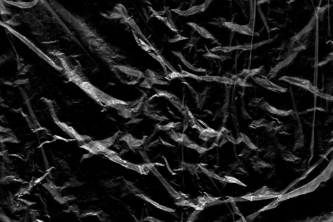 仿真塑料塑胶皱褶效果纹理PS笔刷素材 Plastic Photoshop Stamp Brushes | 01插图(5)