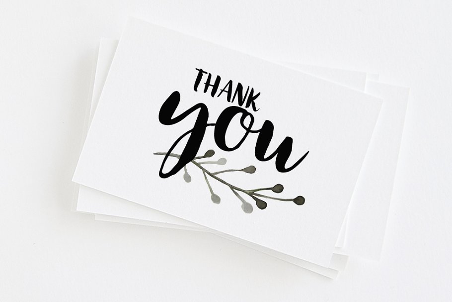 现代手写书法英文字体 Olive Sky, Modern brush font插图(5)