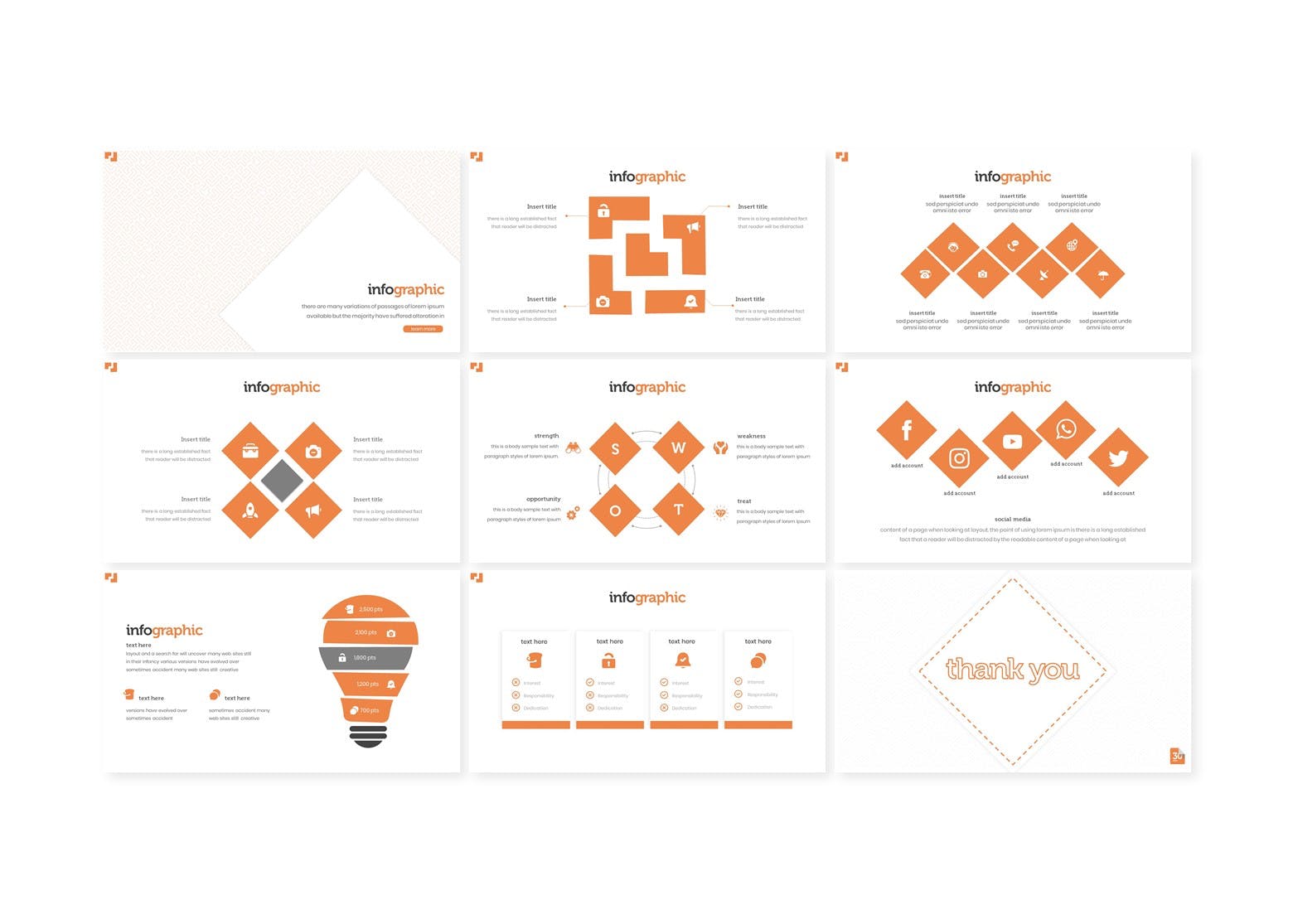 创新企业/企业团队介绍PPT幻灯片模板 Maze – Powerpoint Template插图(4)