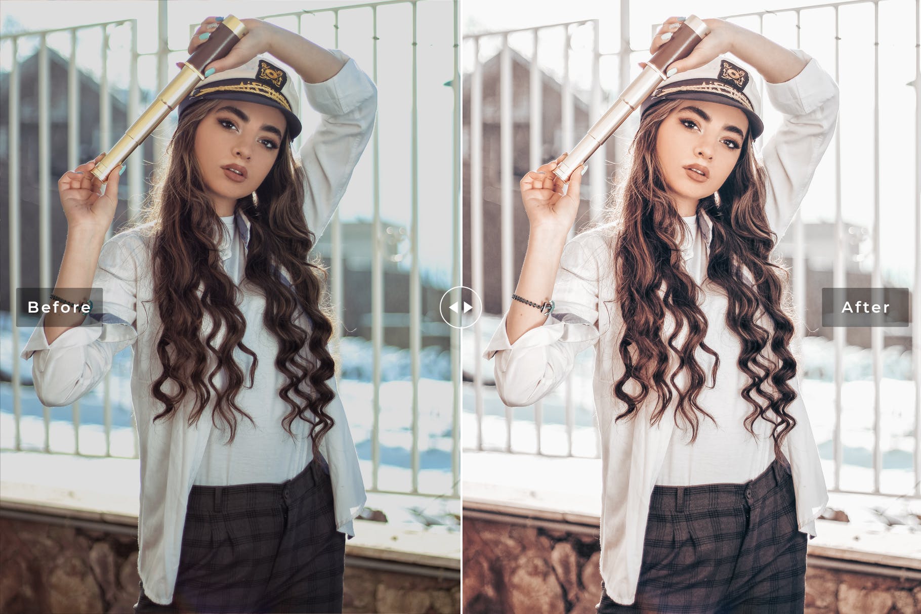 低对比度玫瑰粉红色明亮温暖色Lightroom预设 Rust & Roses Mobile & Desktop Lightroom Presets插图(4)