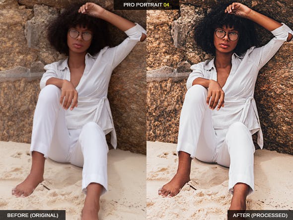 12款专业人像摄影美颜滤镜LR预设合集 12 Pro Portrait + VSCO Lightroom Presets插图(4)